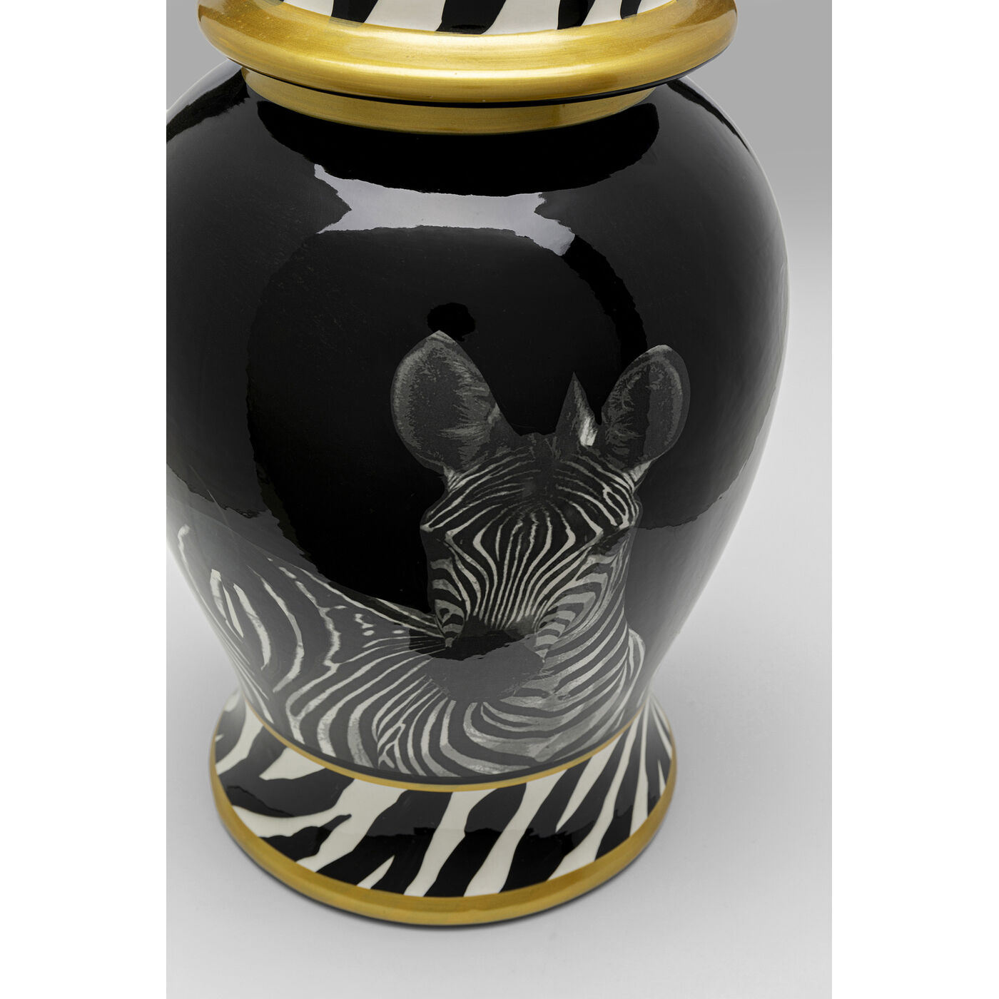 Ваза Zebra Face 46 см KARE 56124