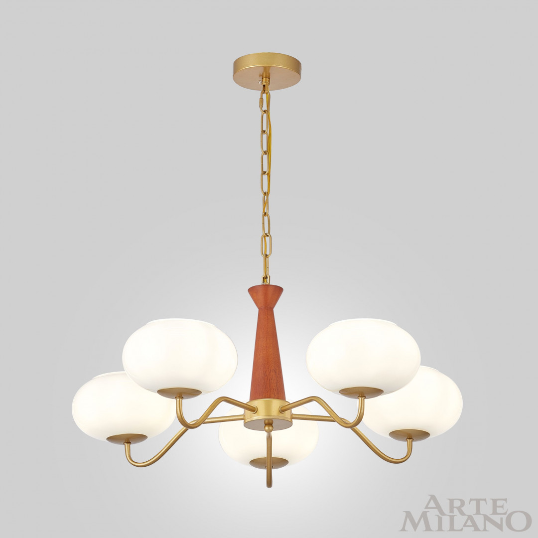 Люстра подвесная 310166/D680/5 BS/WD Arte Milano