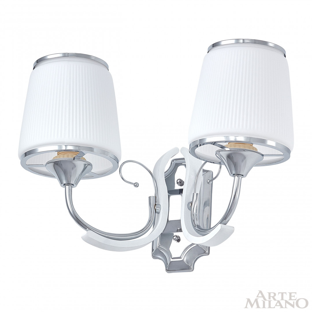 Бра с плафонами 309247/2W Wh/Ni Arte Milano