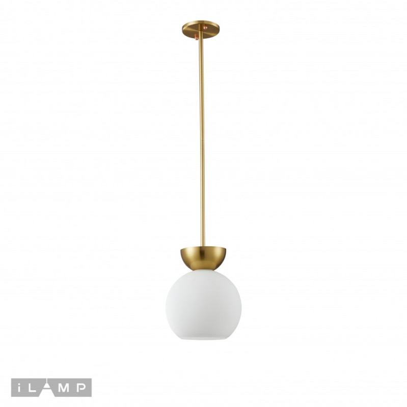 Подвесной светильник iLamp P6079-1 GD+WH