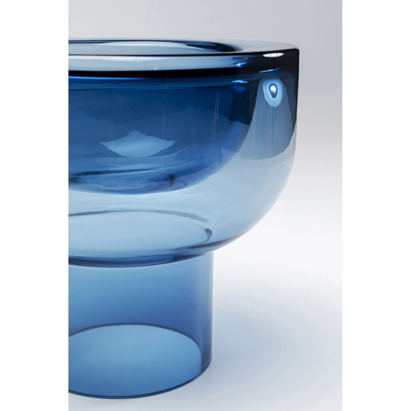 Ваза Grazioso Dark Blue 22см KARE 56140