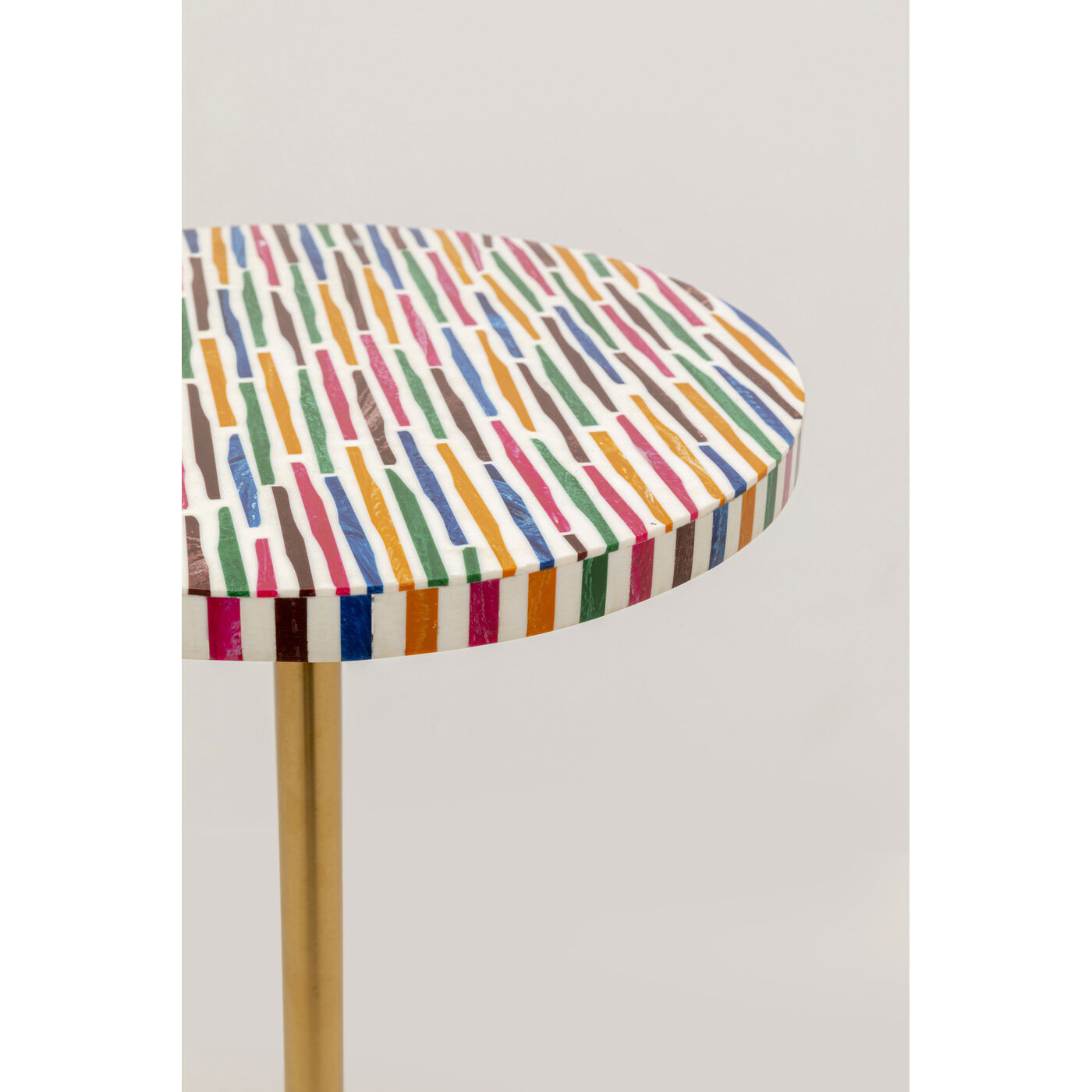 Приставной стол Domero Sticks Ø25cm KARE 70329