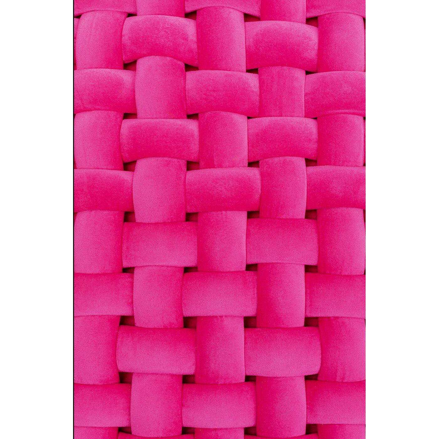 Скамья Weave Pink 66cm KARE 87996