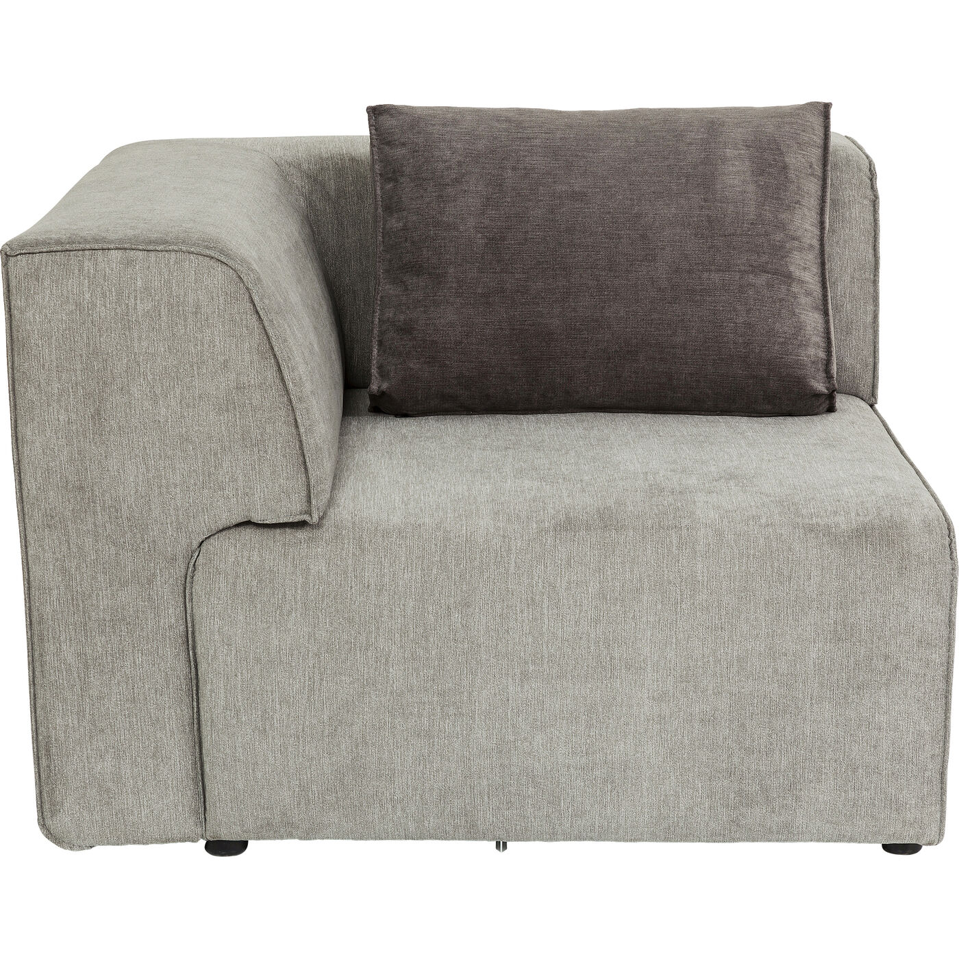 Левый угол для дивана100 Infinity Elements Grey KARE 82038