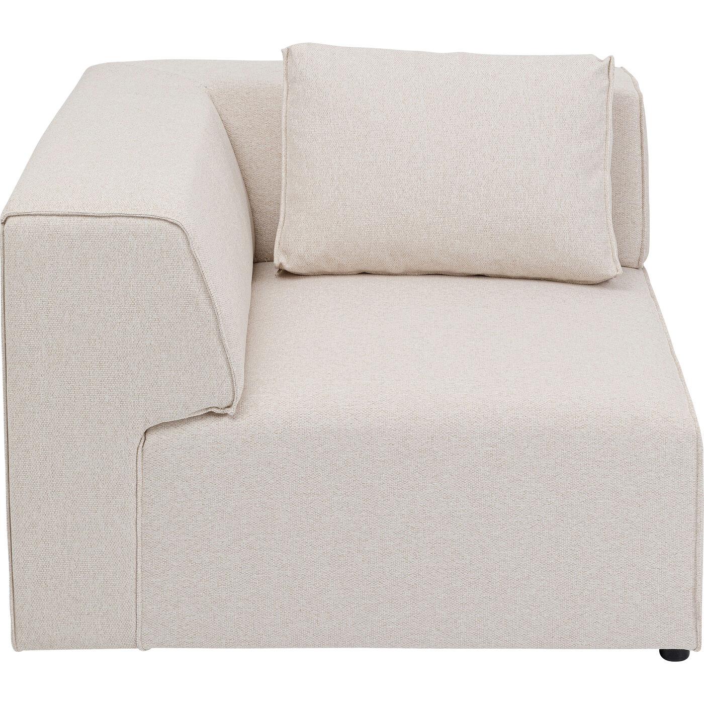 Угловой элемент дивана левосторонний Infinity Corner 100 Elements Cream Left KARE 86258