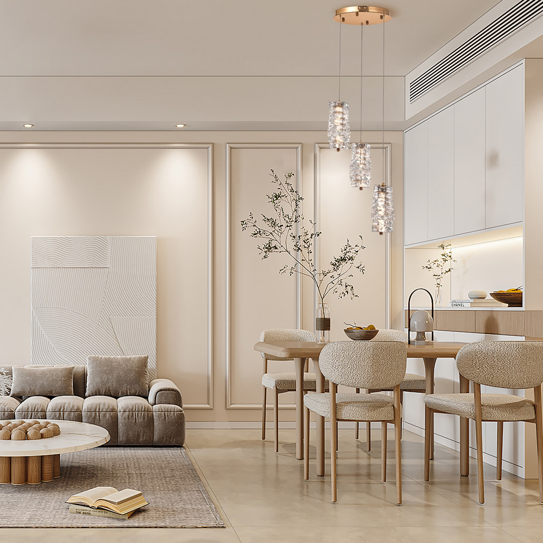 Подвесной светильник с пультом 319011/D300/3 GD Arte Milano