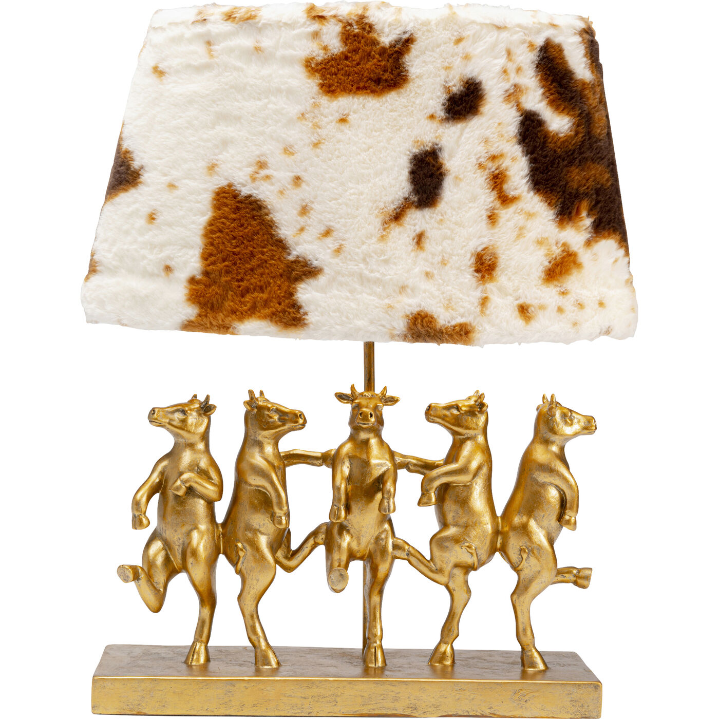 Светильник настольный Dancing Cows Fur 55cm KARE 58420