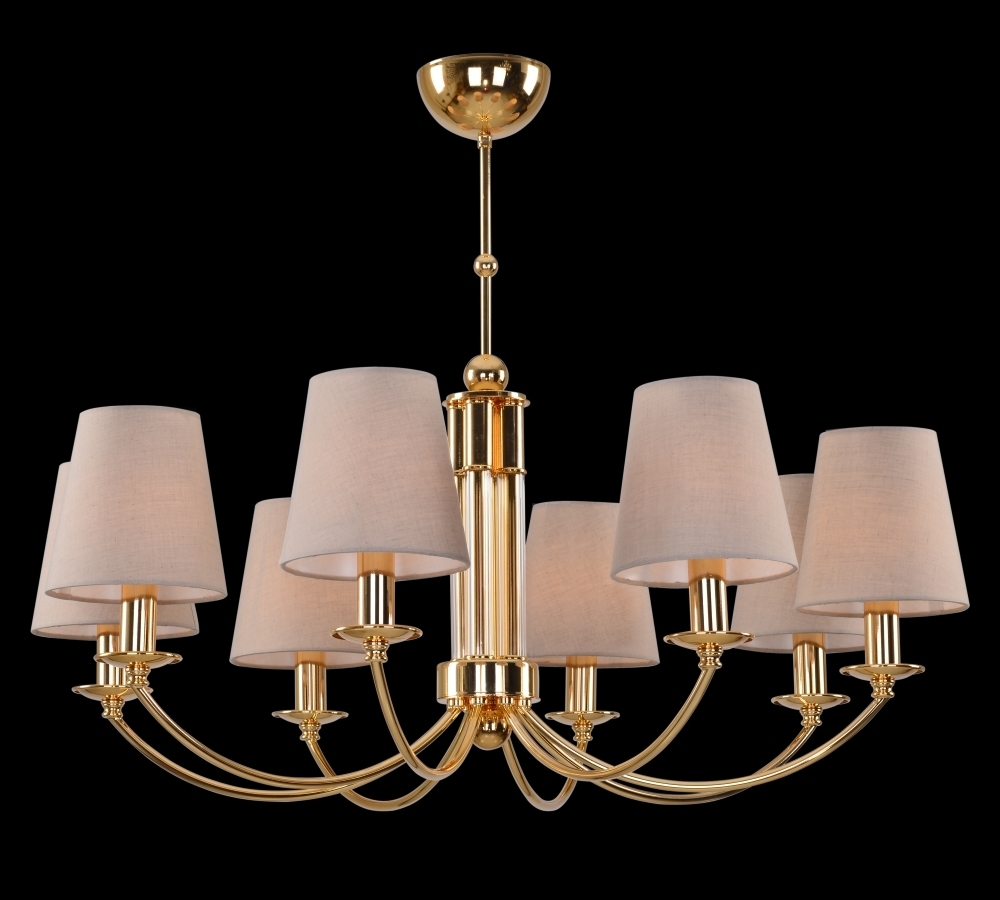 Люстра Crystal Lux CAMILA SP8 GOLD