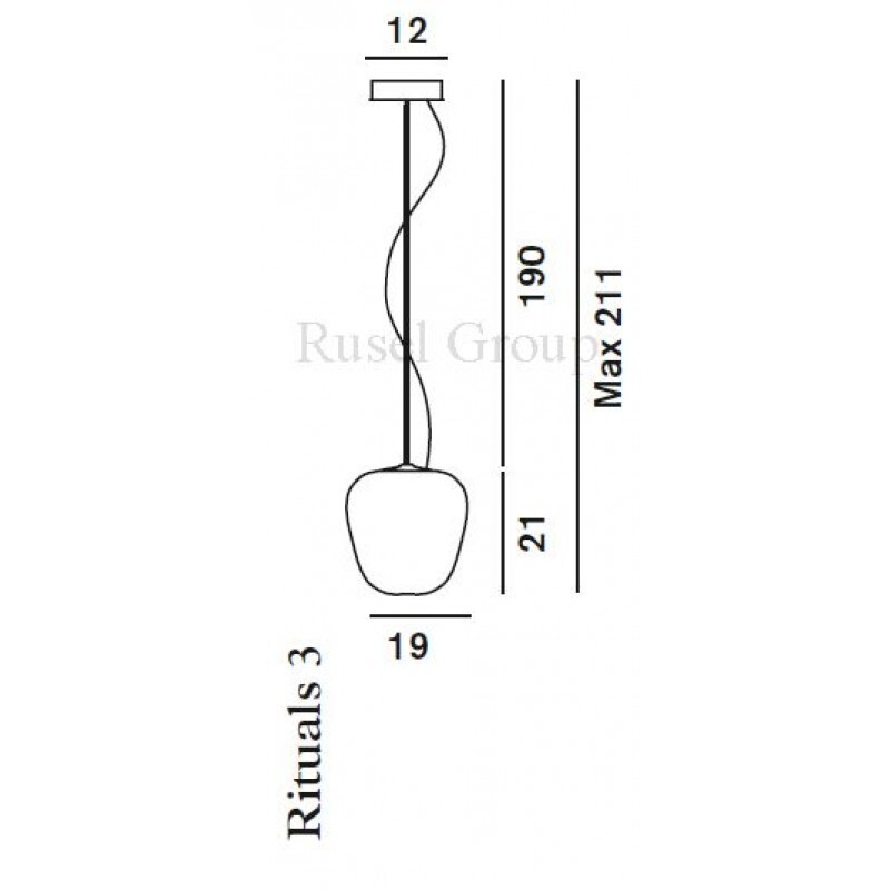 Подвесной светильник Foscarini Rituals 3 multi sospensione