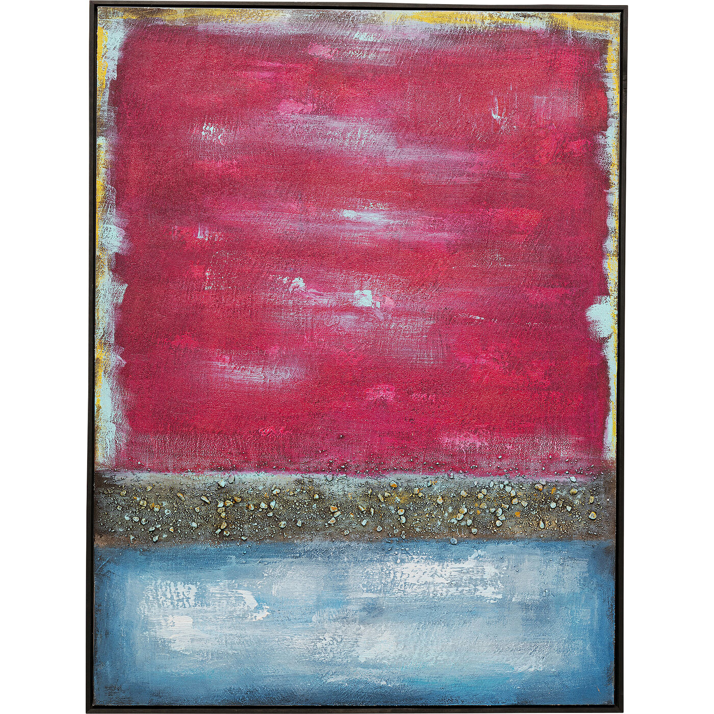 Картина на холсте Vista Red 90x120 см KARE 55802