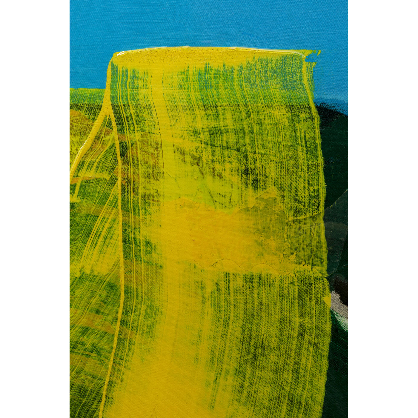 Картина в раме Abstract High Gloss Blue 120x160cm KARE 57727