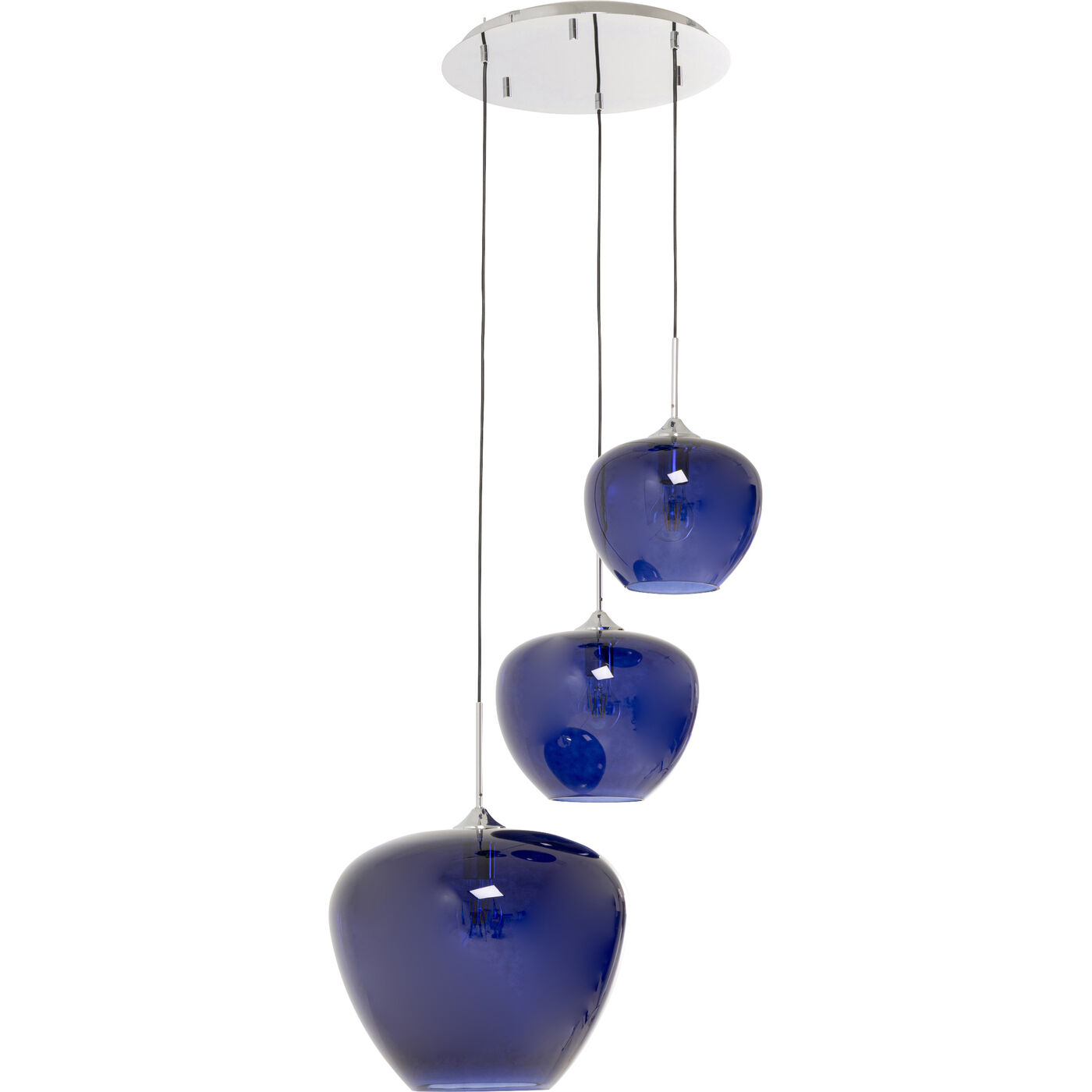 Светильник подвесной Sphere Night Blue Ø45cm KARE 57651