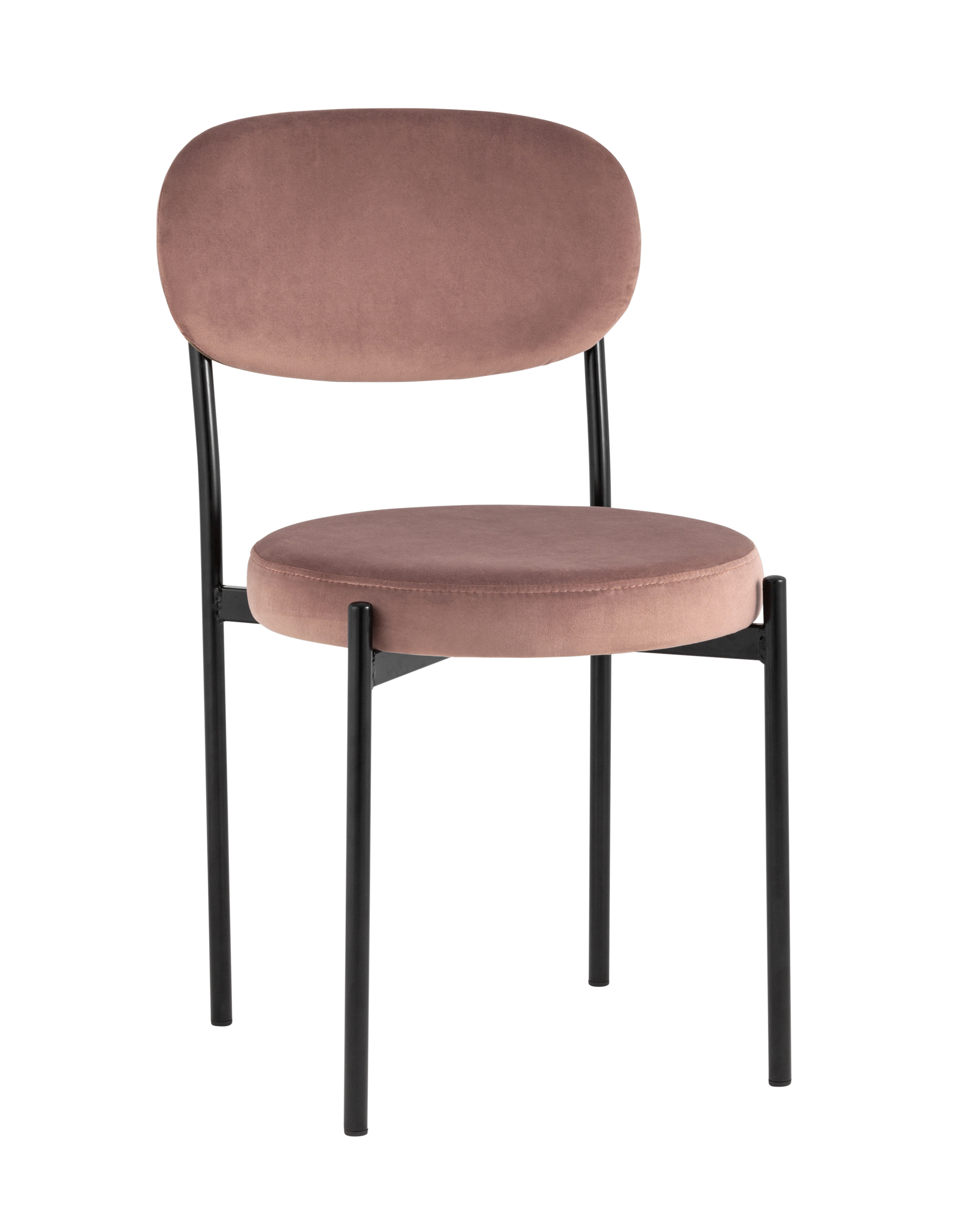 Стул Бриф NEW велюр пыльно-розовый Stool Group