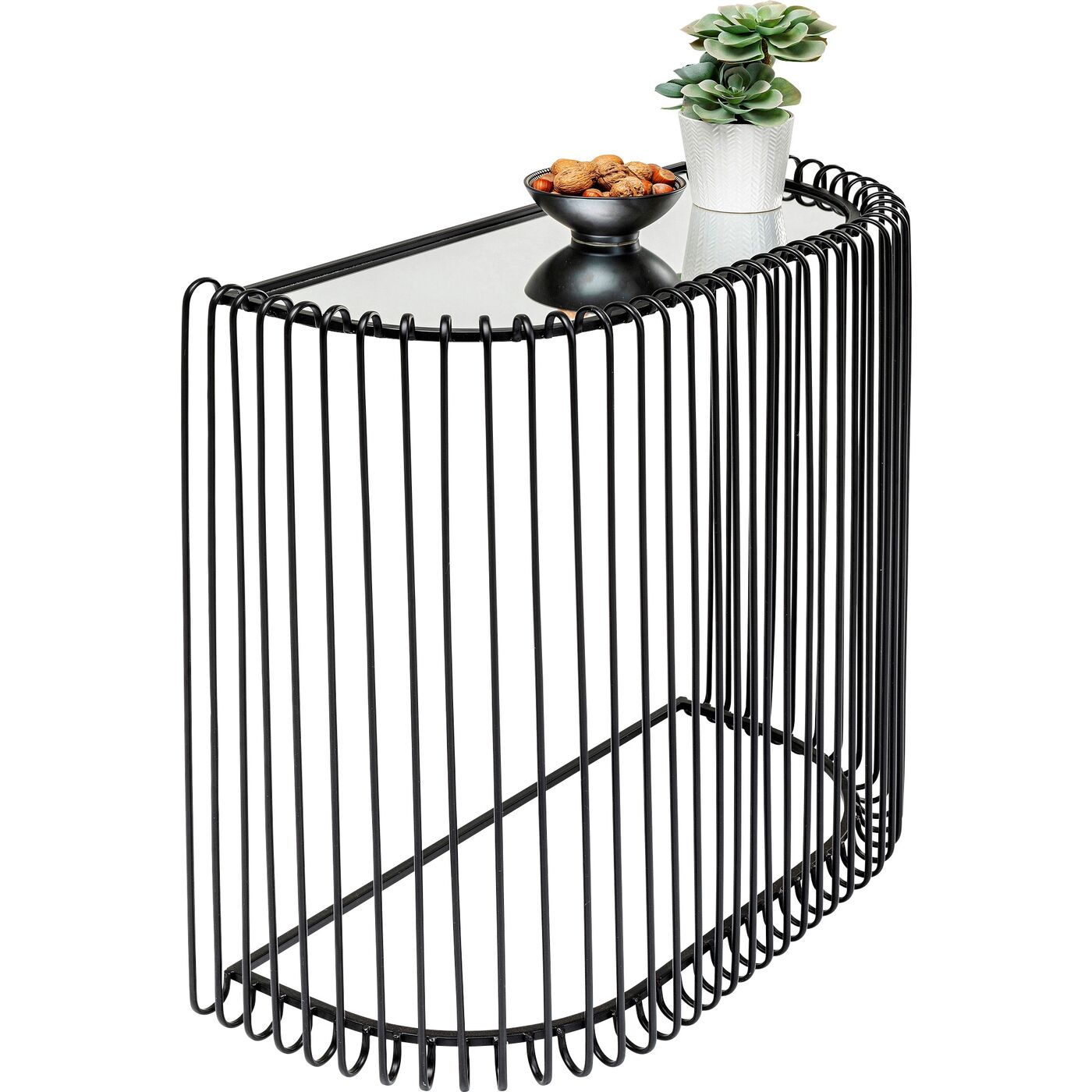 Консоль Wire Black 80x80 см KARE 85565