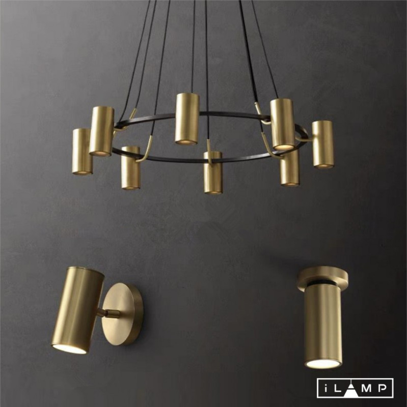 Спот iLamp 8860W BR-BK