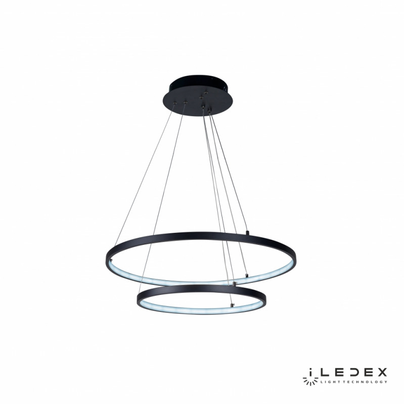 Подвесная люстра iLedex D098-2 (600x400) BK