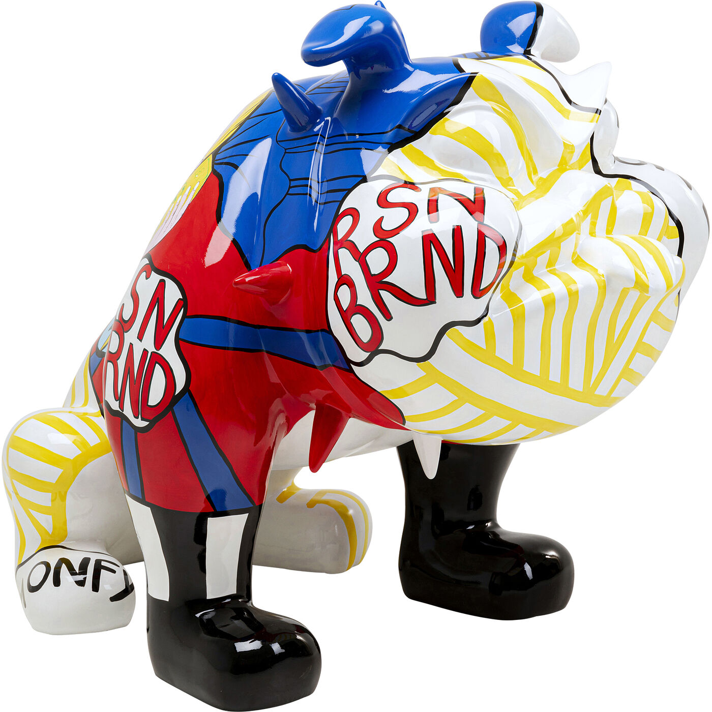 Фигура декоративная Graffiti Dog 110cm KARE 56828
