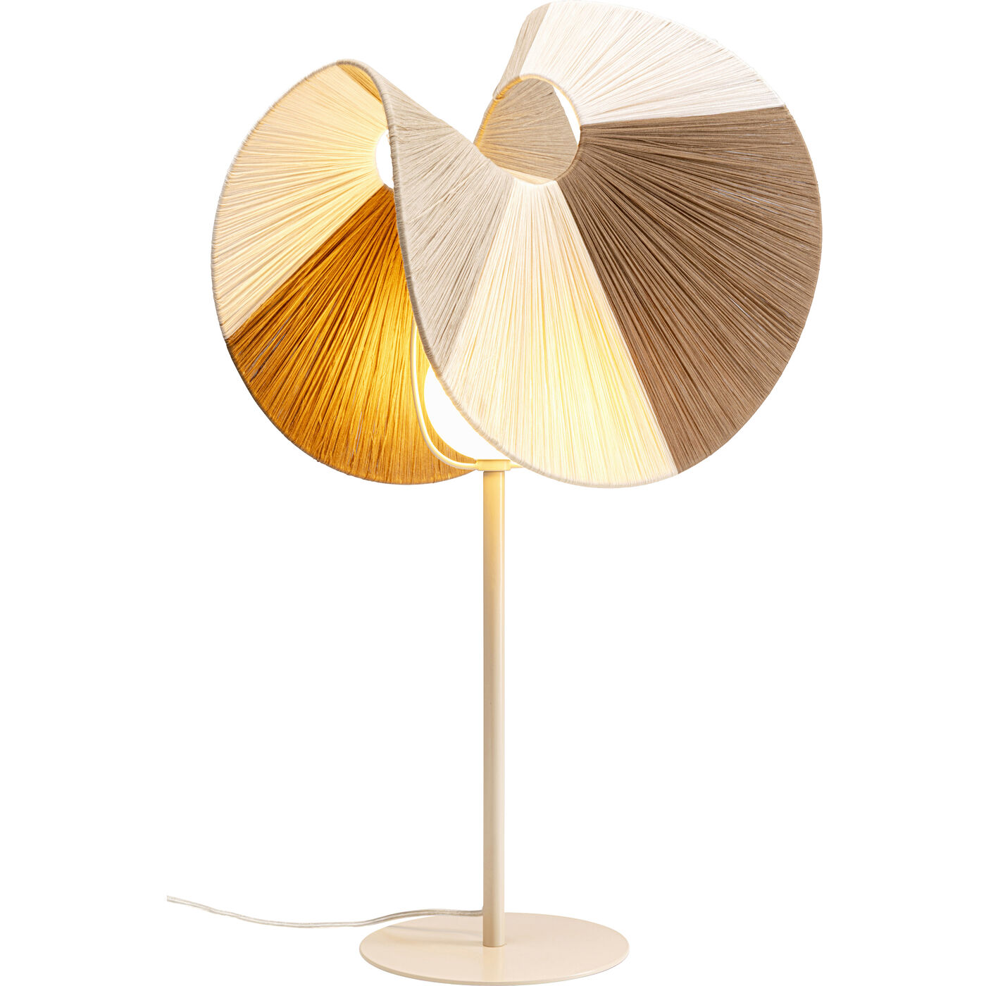 Светильник настольный Sella Beige 72cm KARE 58328