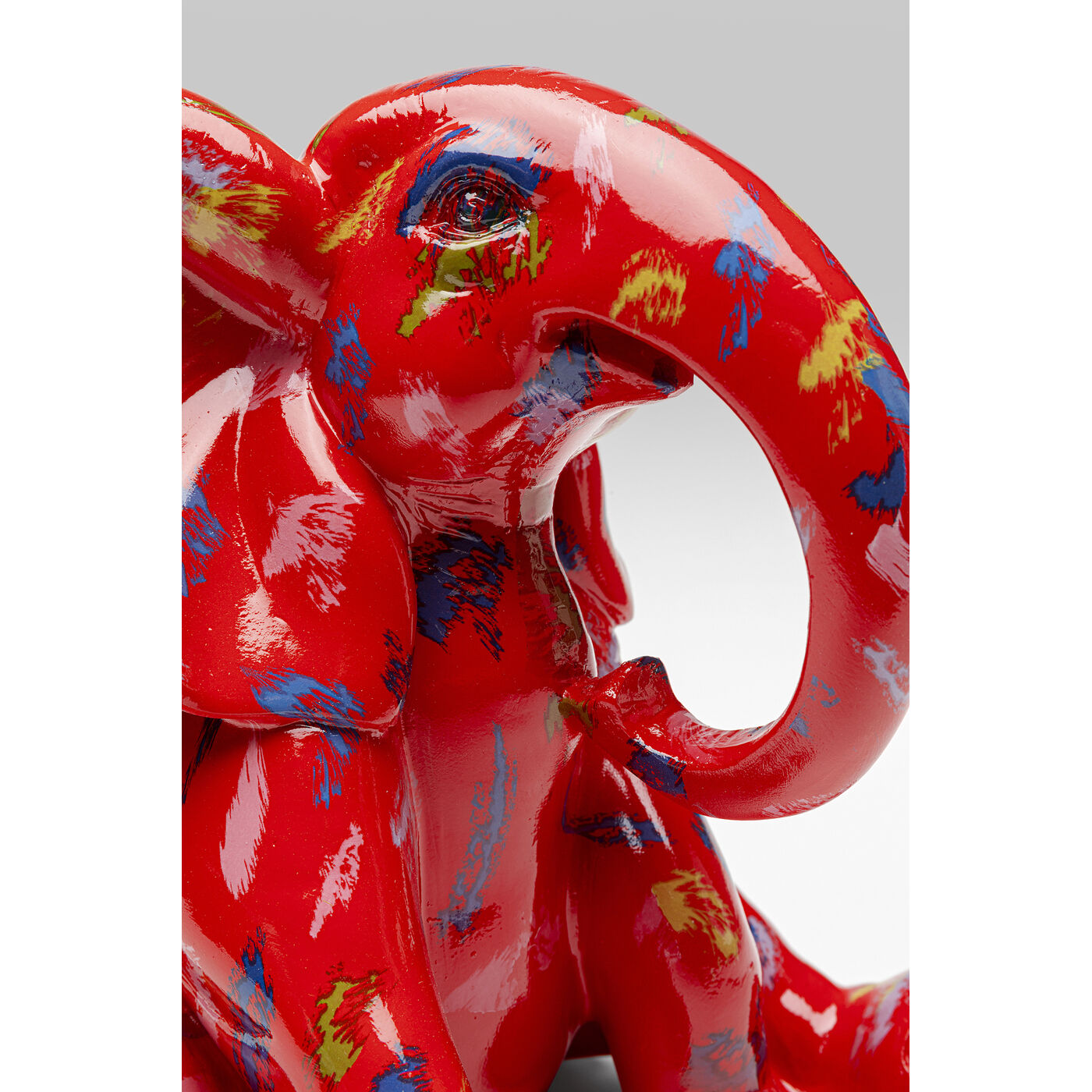 Фигура декоративная Elephant Dots Red 18 см KARE 56174