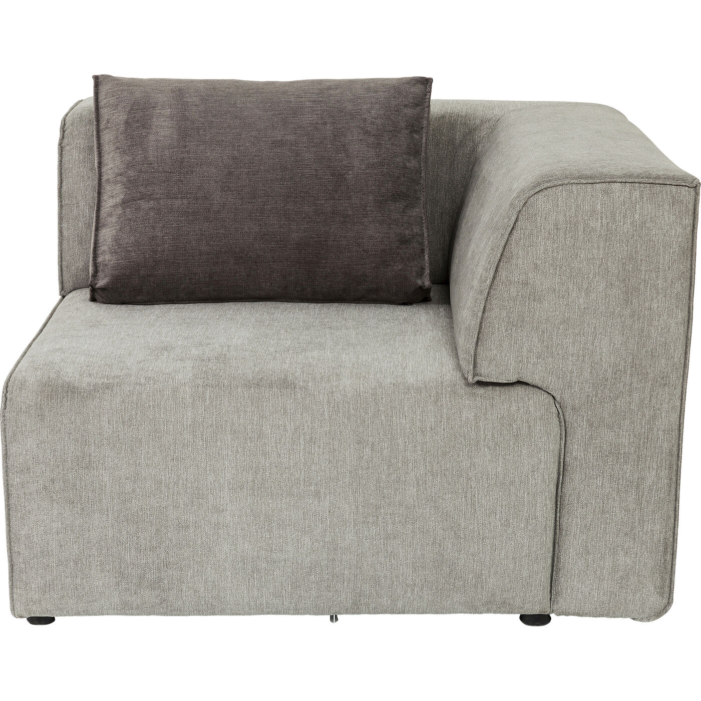 Правый угол для дивана 100 Infinity Elements Grey KARE 82057
