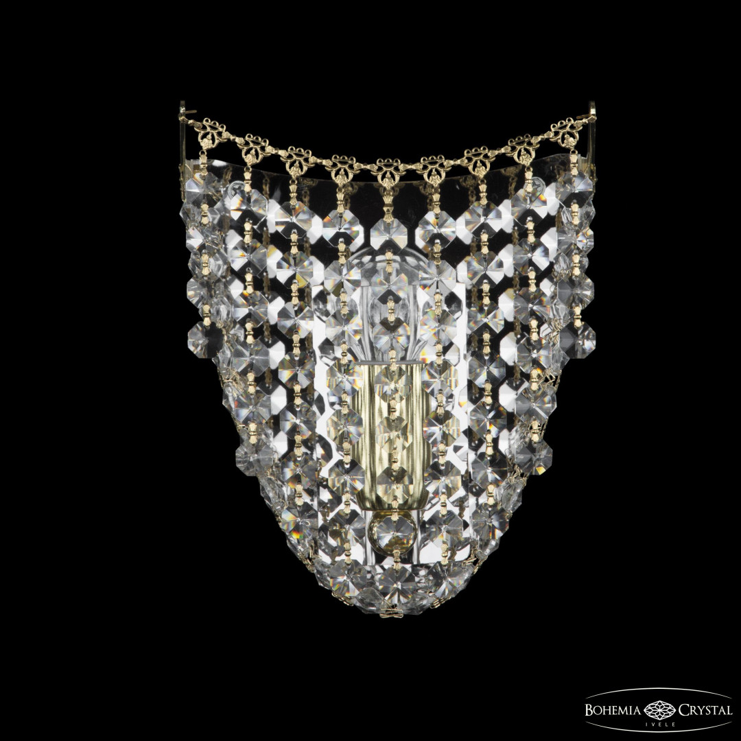 Бра хрустальный 77081B/16 G Bohemia Ivele Crystal