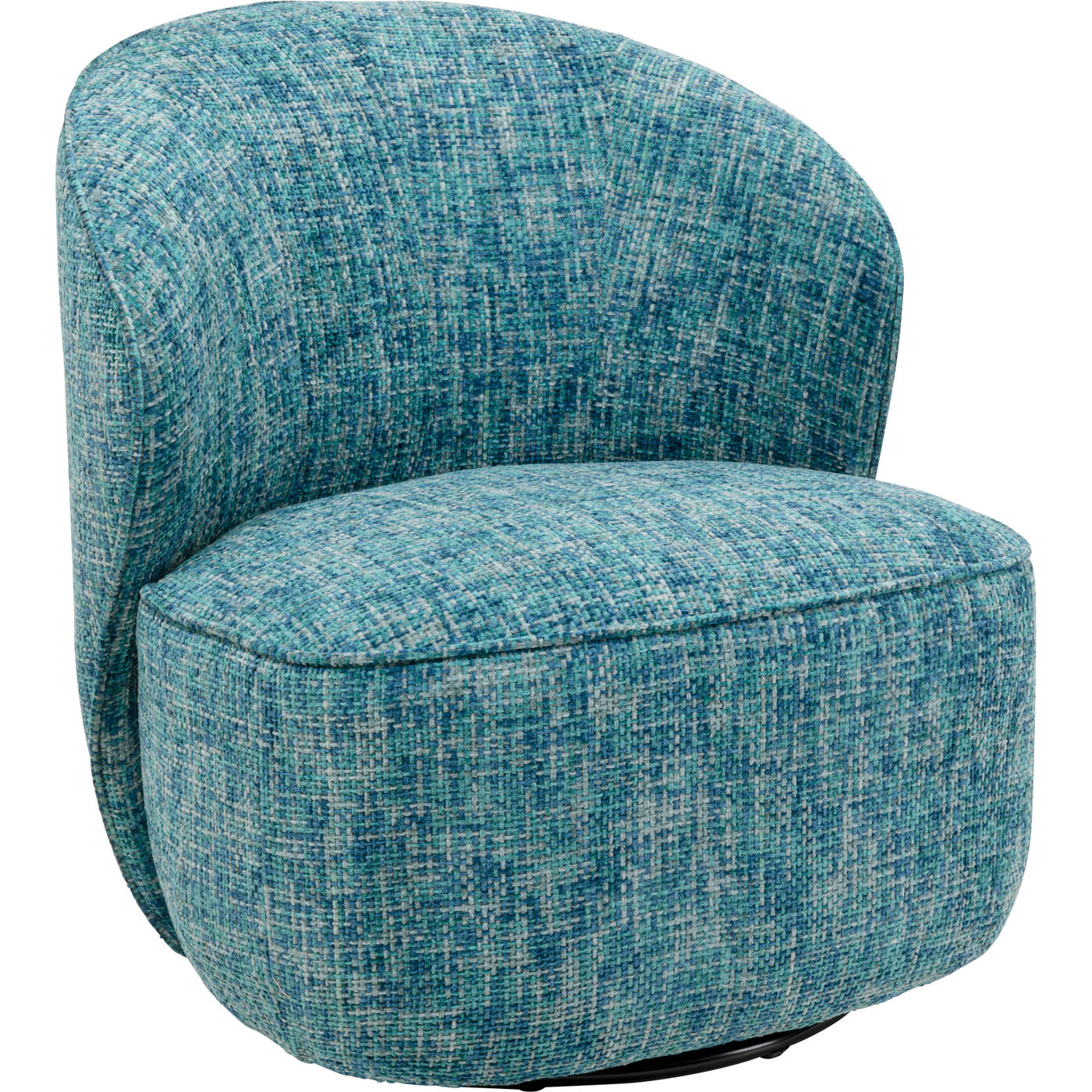 Кресло вращающееся Ellie Light Blue KARE 70545