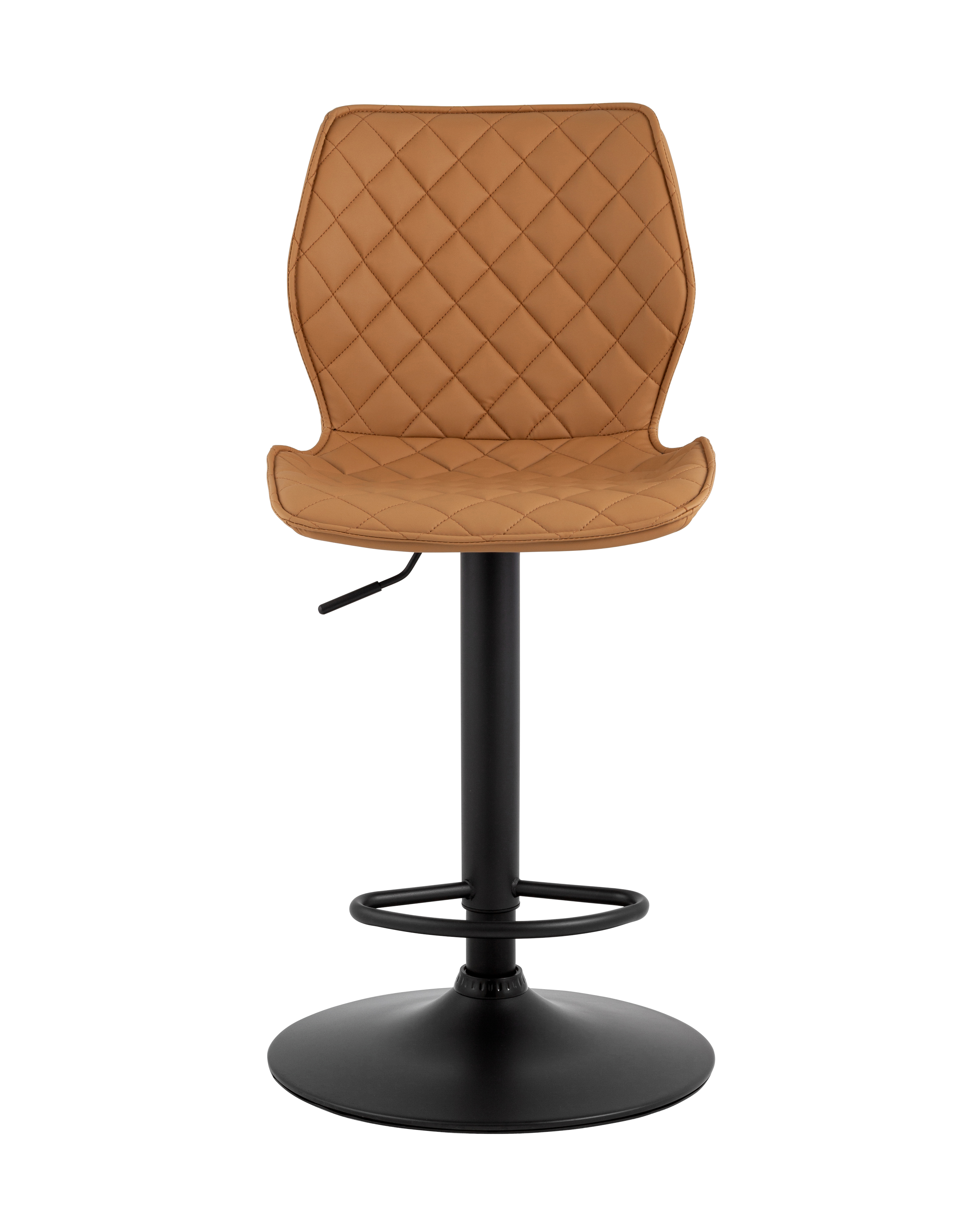 Стул барный Dome экокожа коричневый Stool Group