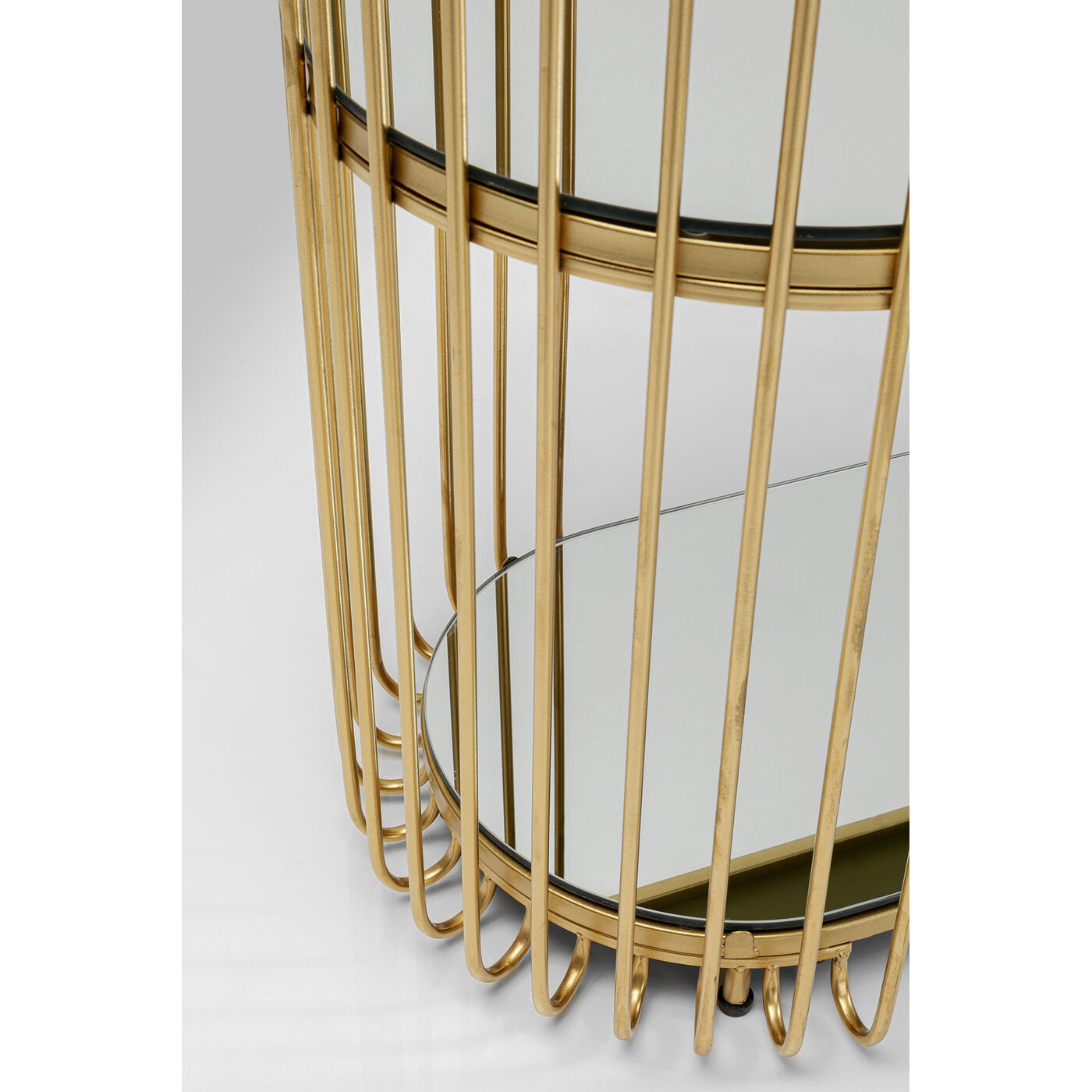 Консоль Wire Brass 81x78 см KARE 87707
