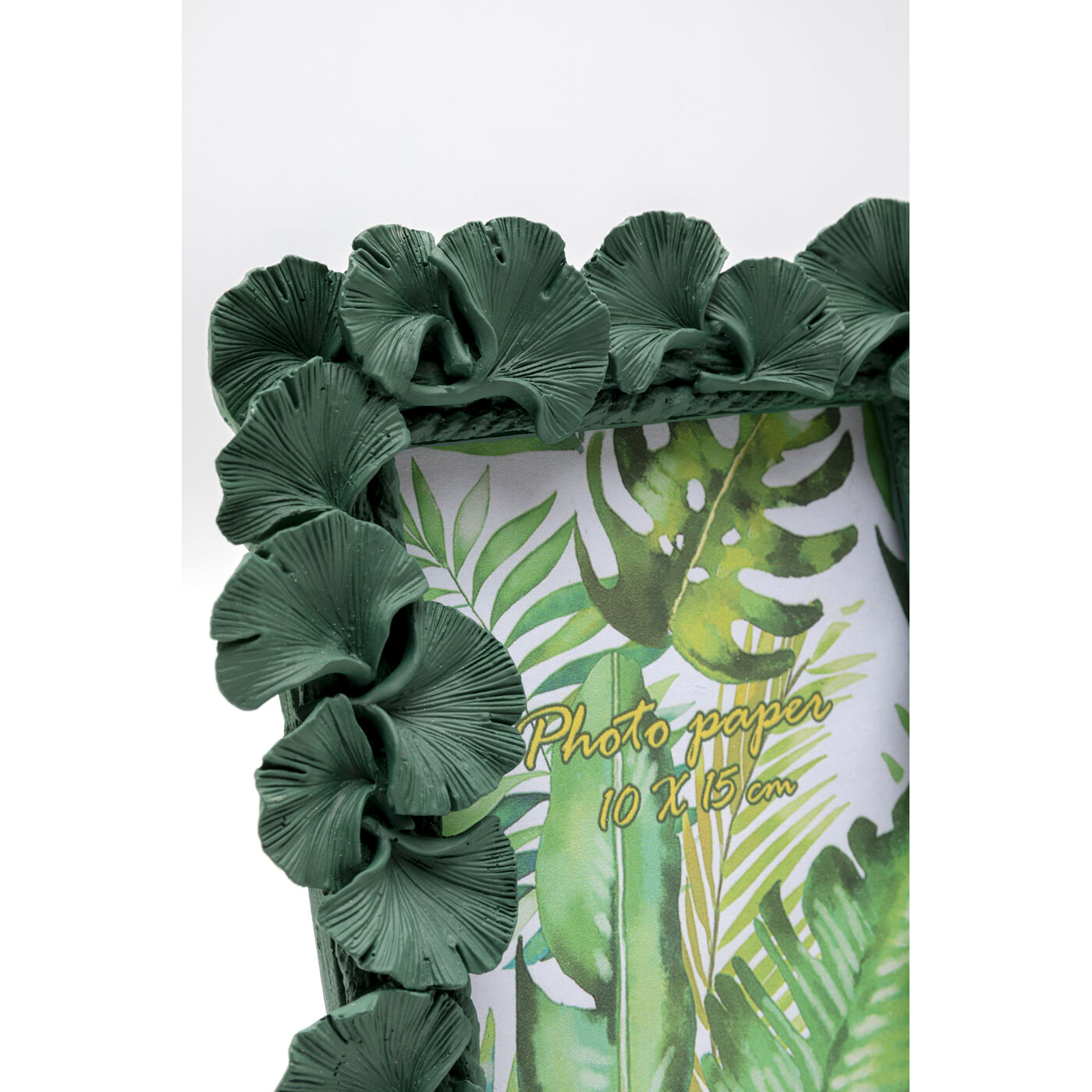 Фоторамка Ginkgo Leaf Green 17x20cm KARE 56502