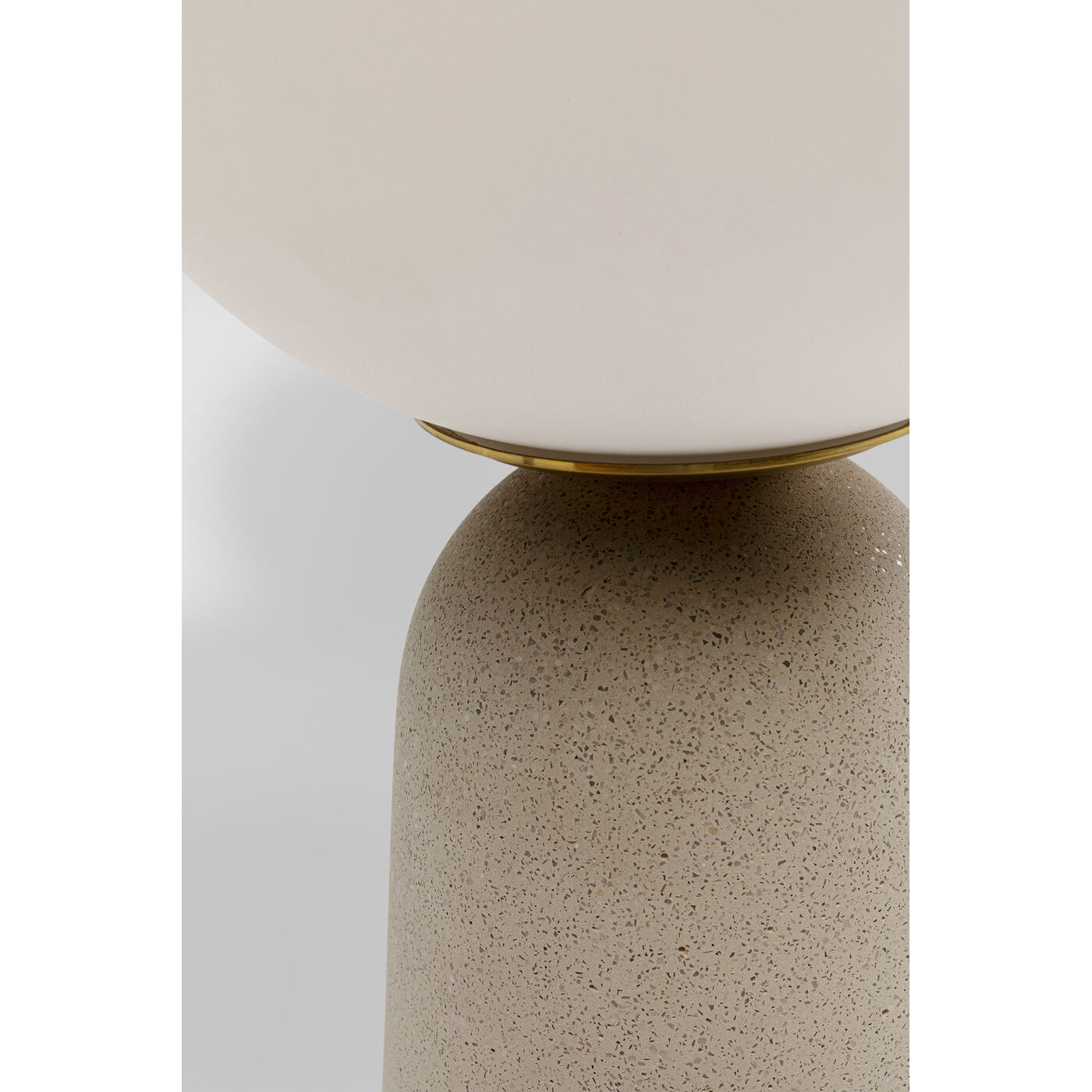 Светильник настольный Bollie Beige 33 см KARE 56102