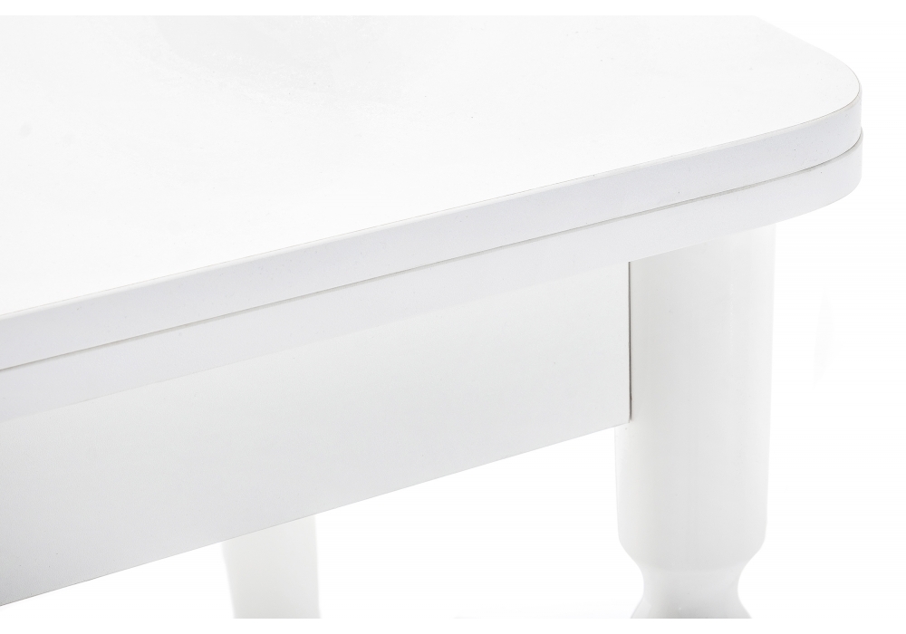 Стол деревянный Woodville Маера белый 344747