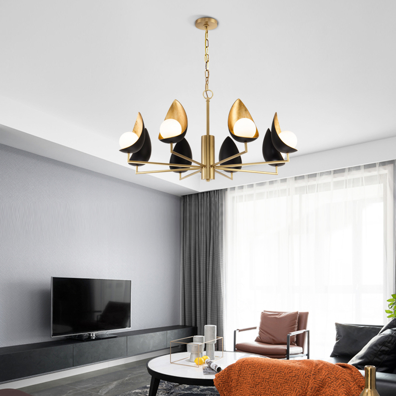 Дизайнерская люстра ODENCE 8 lamps by ImperiumLoft