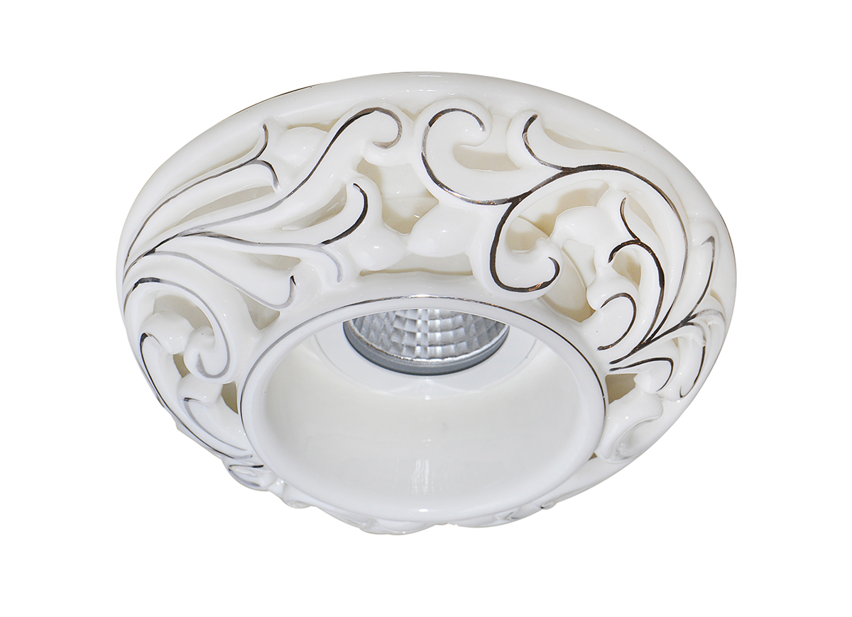 Встраиваемый светильник Donolux N1630-White+silver