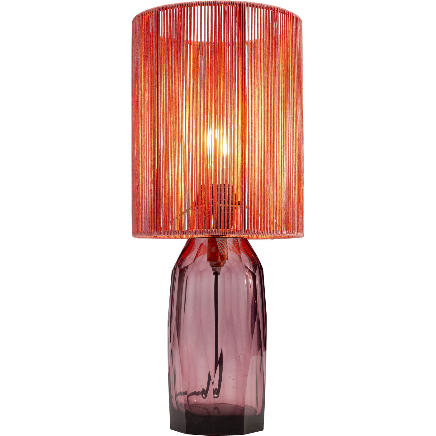 Светильник настольный Veccio Pink 42cm KARE 56476