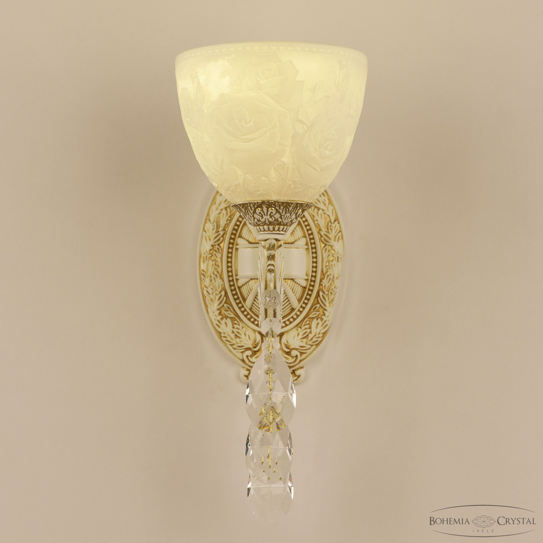 Бра хрустальные AL7901B10/1/175 B WMG P1 U Rose Bohemia Ivele Crystal