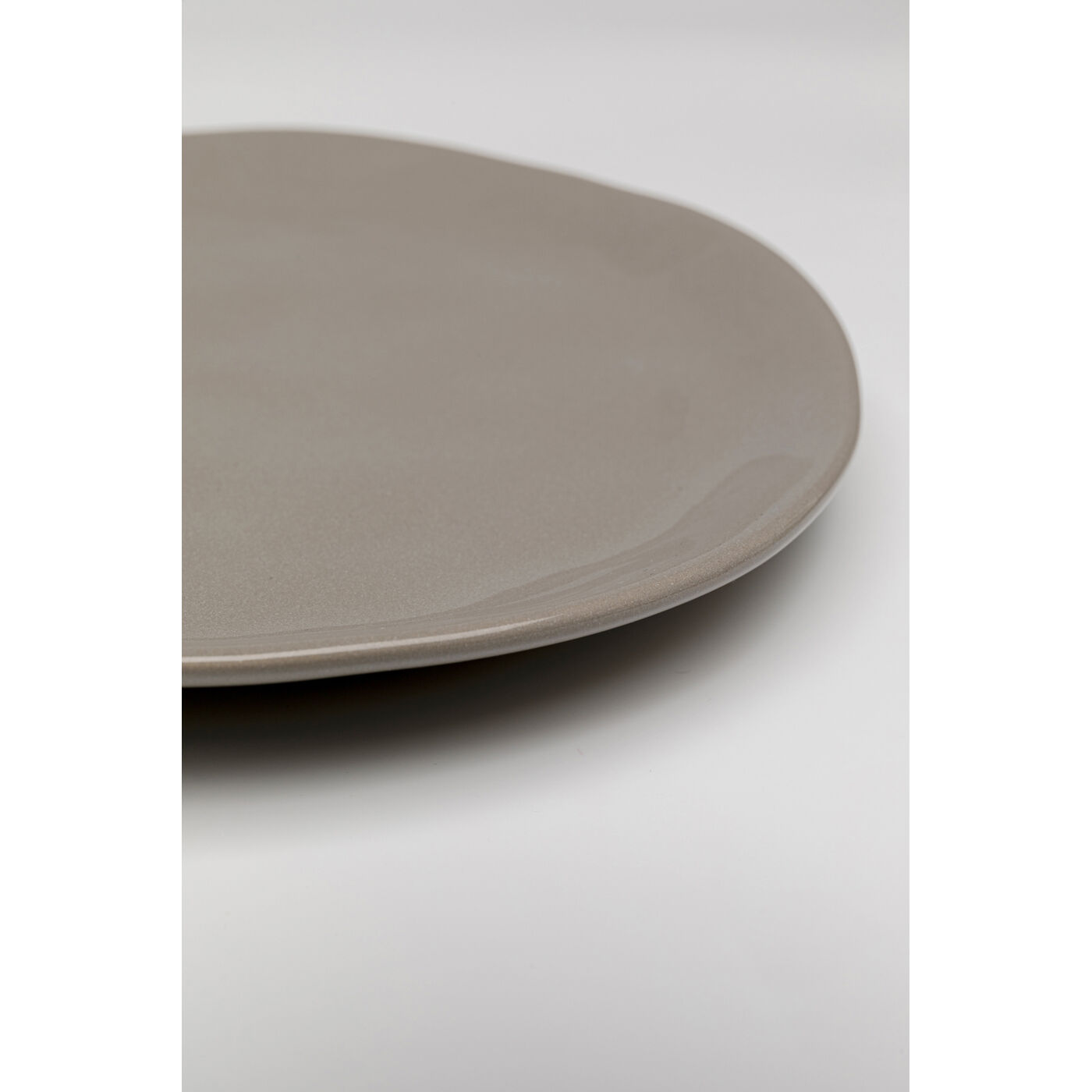 Тарелка Organic Grey Ø20cm KARE 58177