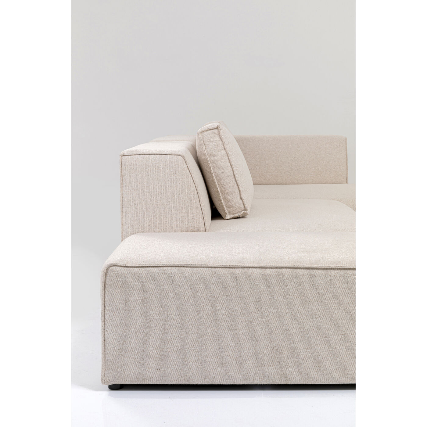 Диван угловой левосторонний Infinity Ottomane Creme Right KARE 85494