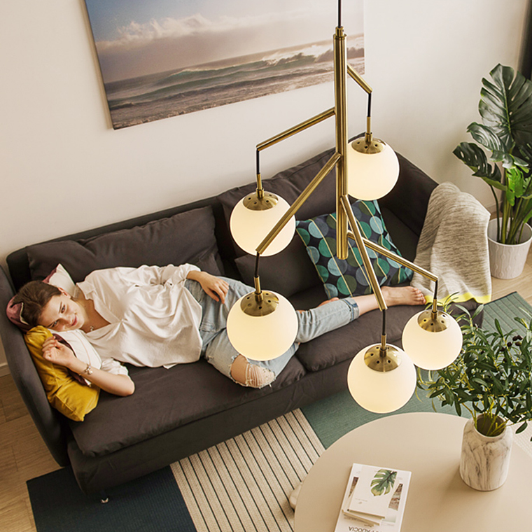 Люстра SEDONA CHANDELIER D53 White by ImperiumLoft