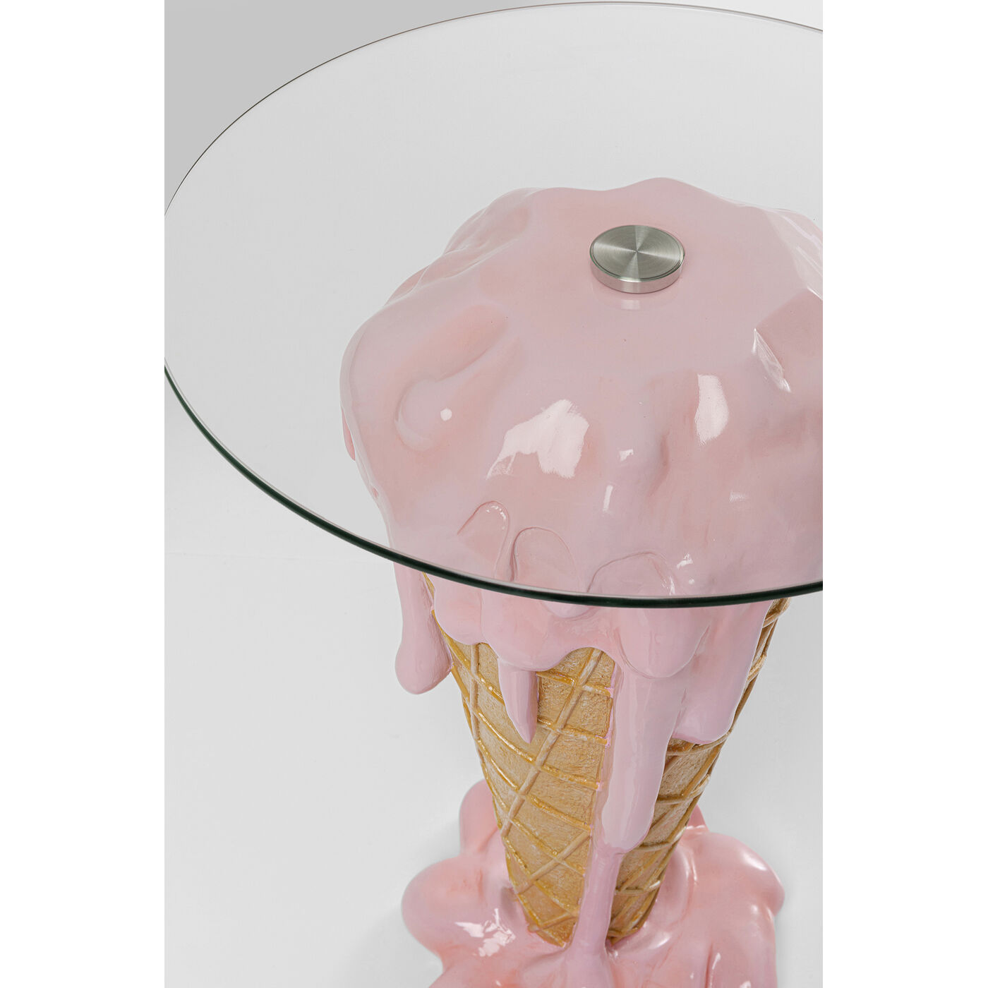 Стол приставной Icecream Ø48cm KARE 70201