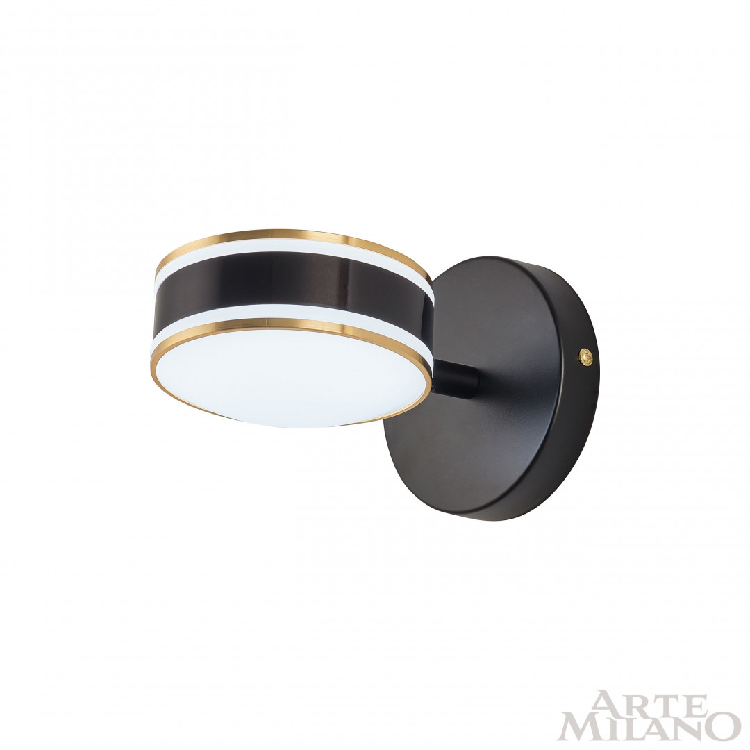 Бра светодиодные 277599/1B BK/GD Arte Milano