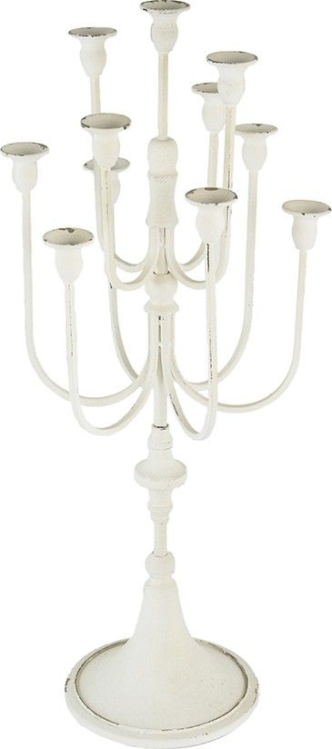 Подсвечник -рожковый Glasar 83628-DS