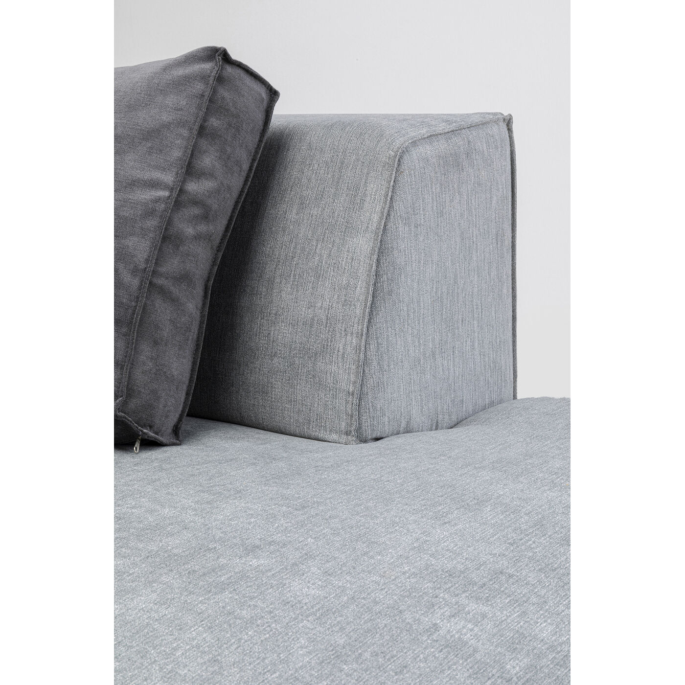 Оттоманка правостороняя Semi Infinity Elements Grey Right KARE 82399