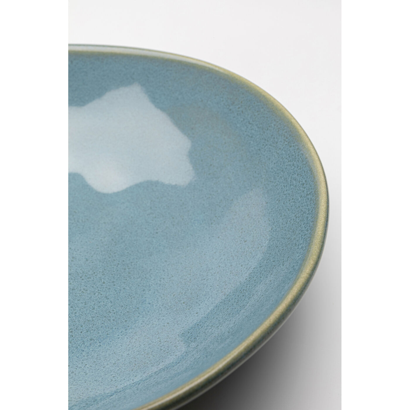 Тарелка Deep Organic Turquoise Ø22cm KARE 58176