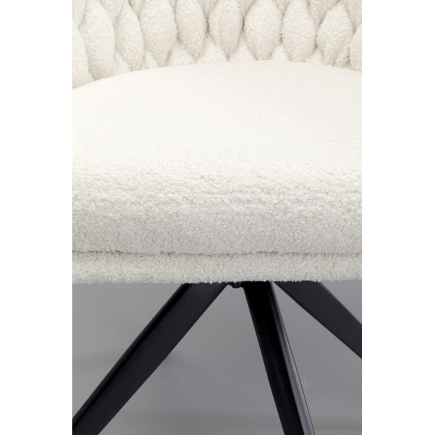 Вращающийся стул Knot Boucle KARE 87829