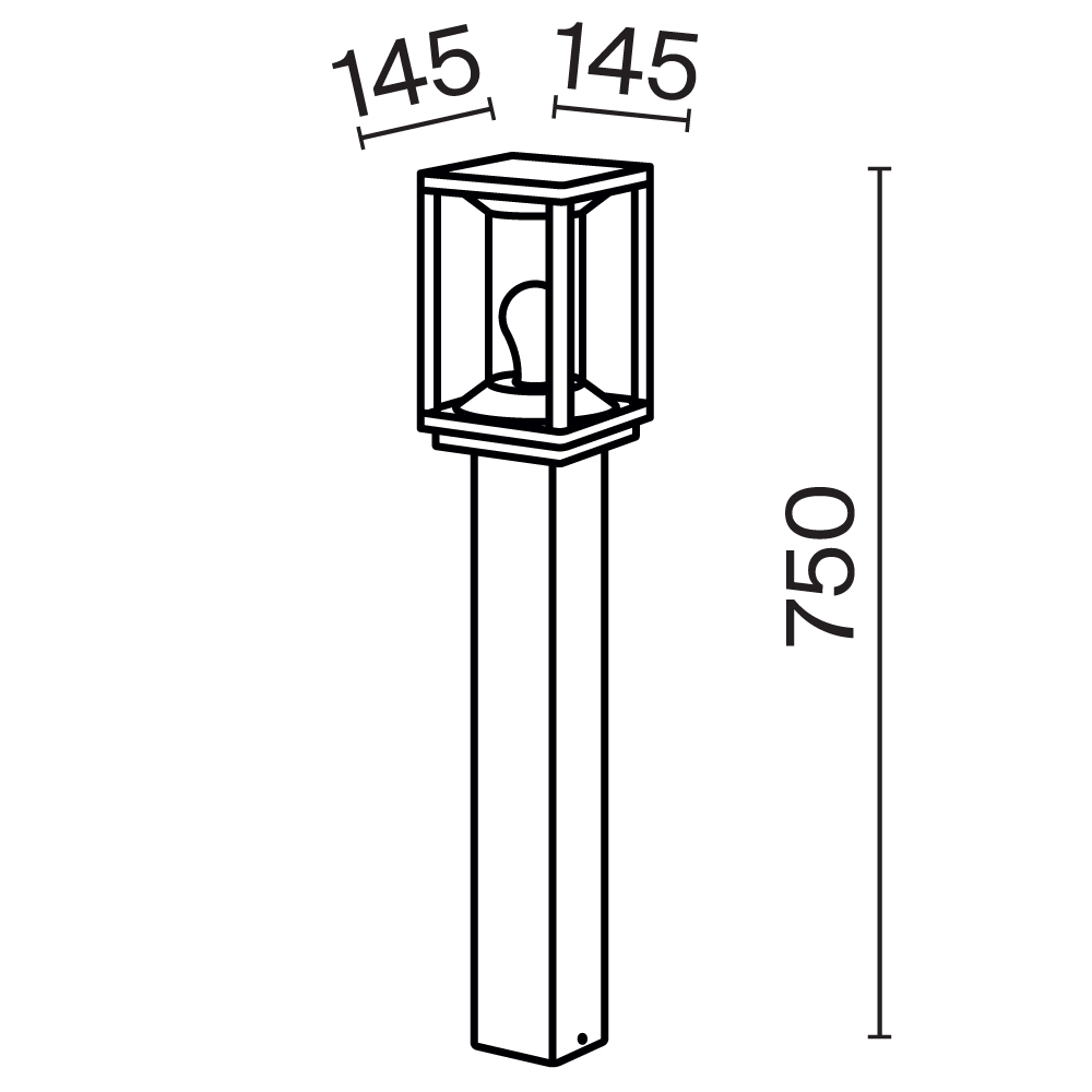 Ландшафтный светильник Outdoor O452FL-01GF2