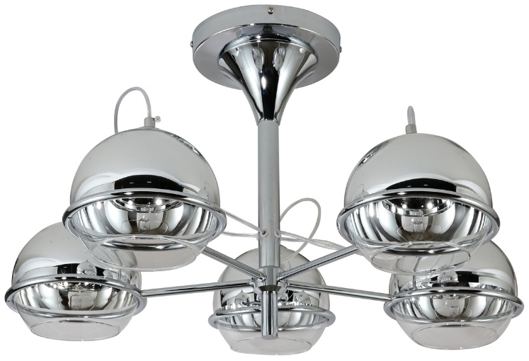 Потолочная люстра Lumina Deco LDC 1029-5 CHR