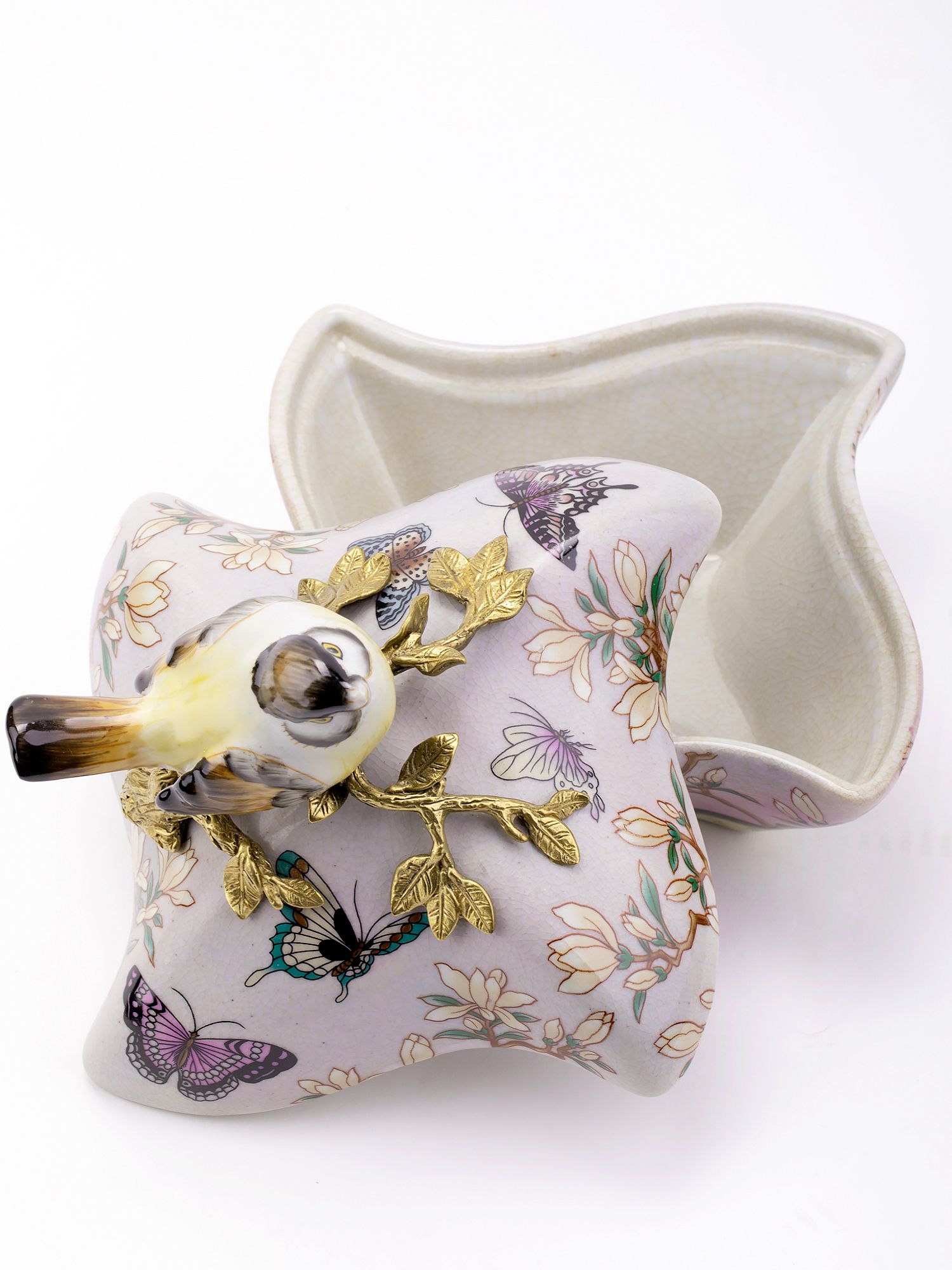 Шкатулка с птичкой Glasar 31G2594/B1321EHCS/HP1535