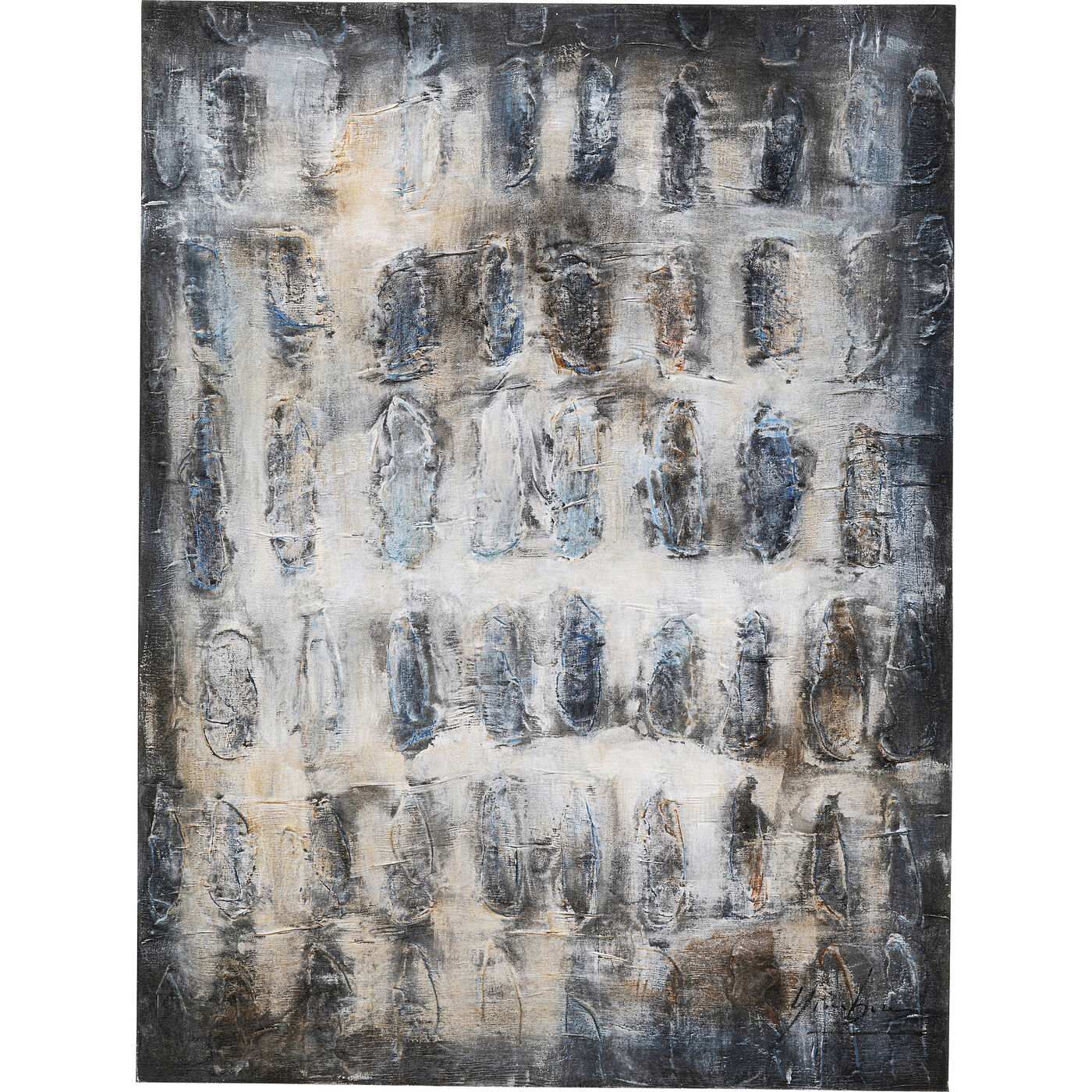 Картина Shadows Grey 90x120cm KARE 56781
