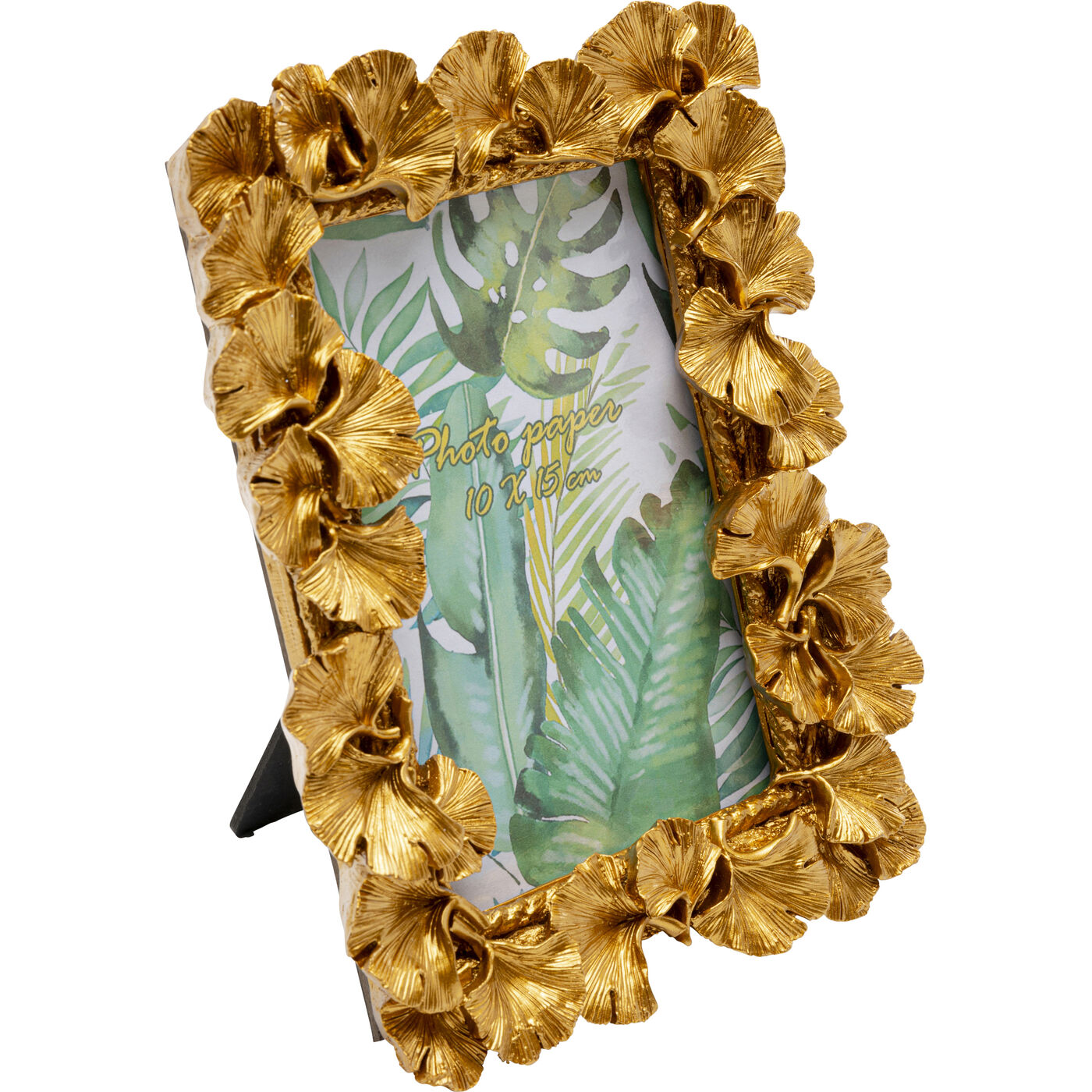 Фоторамка Ginkgo Leaf Gold 17x20cm KARE 56499