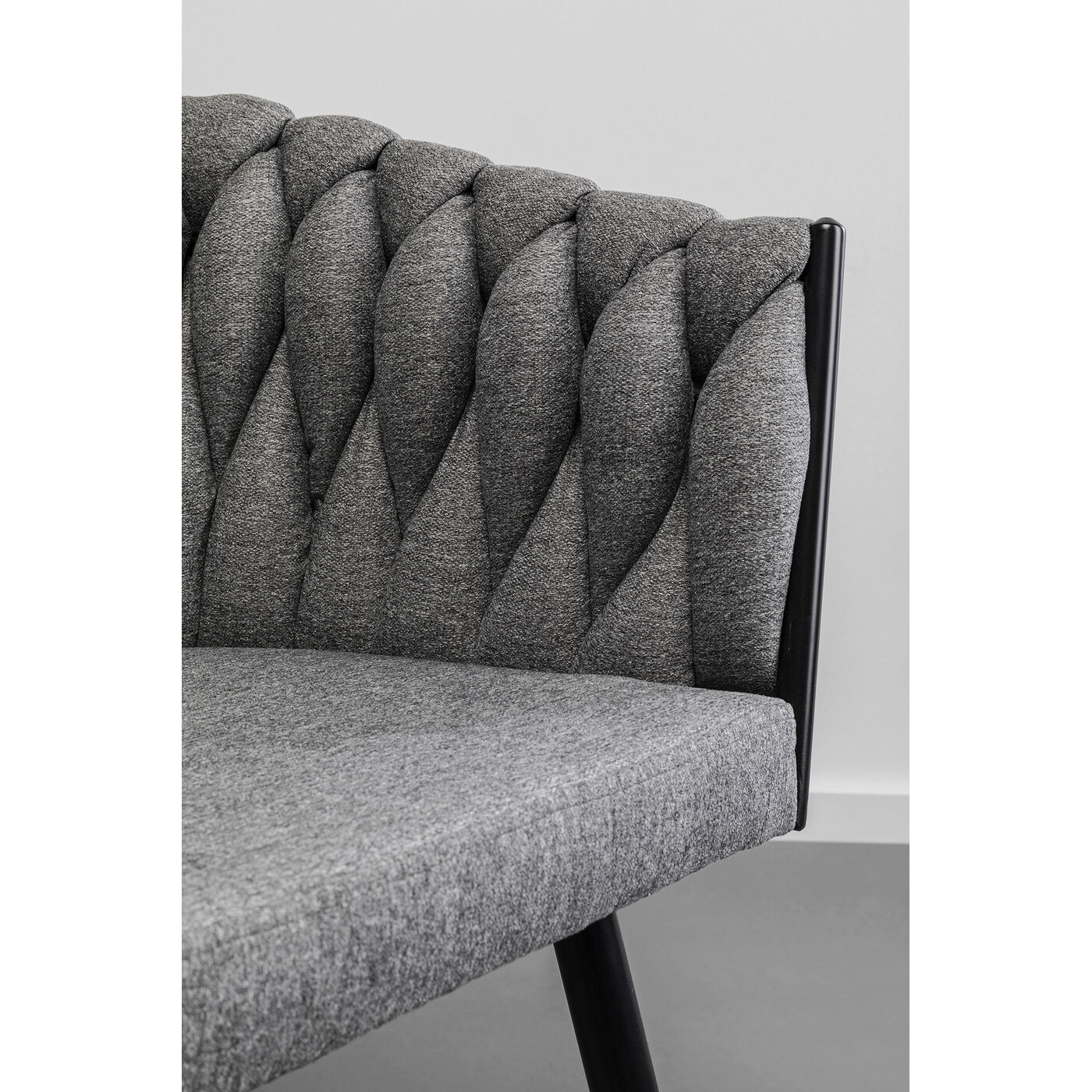 Стул с подлоктниками Dean Grey KARE 87991